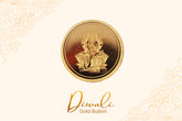 24 Karat Laxmi Coin - 1 gram